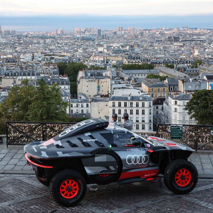 Audi RS Q e-tron, Stéphane Peterhansel und Edouard Boulanger