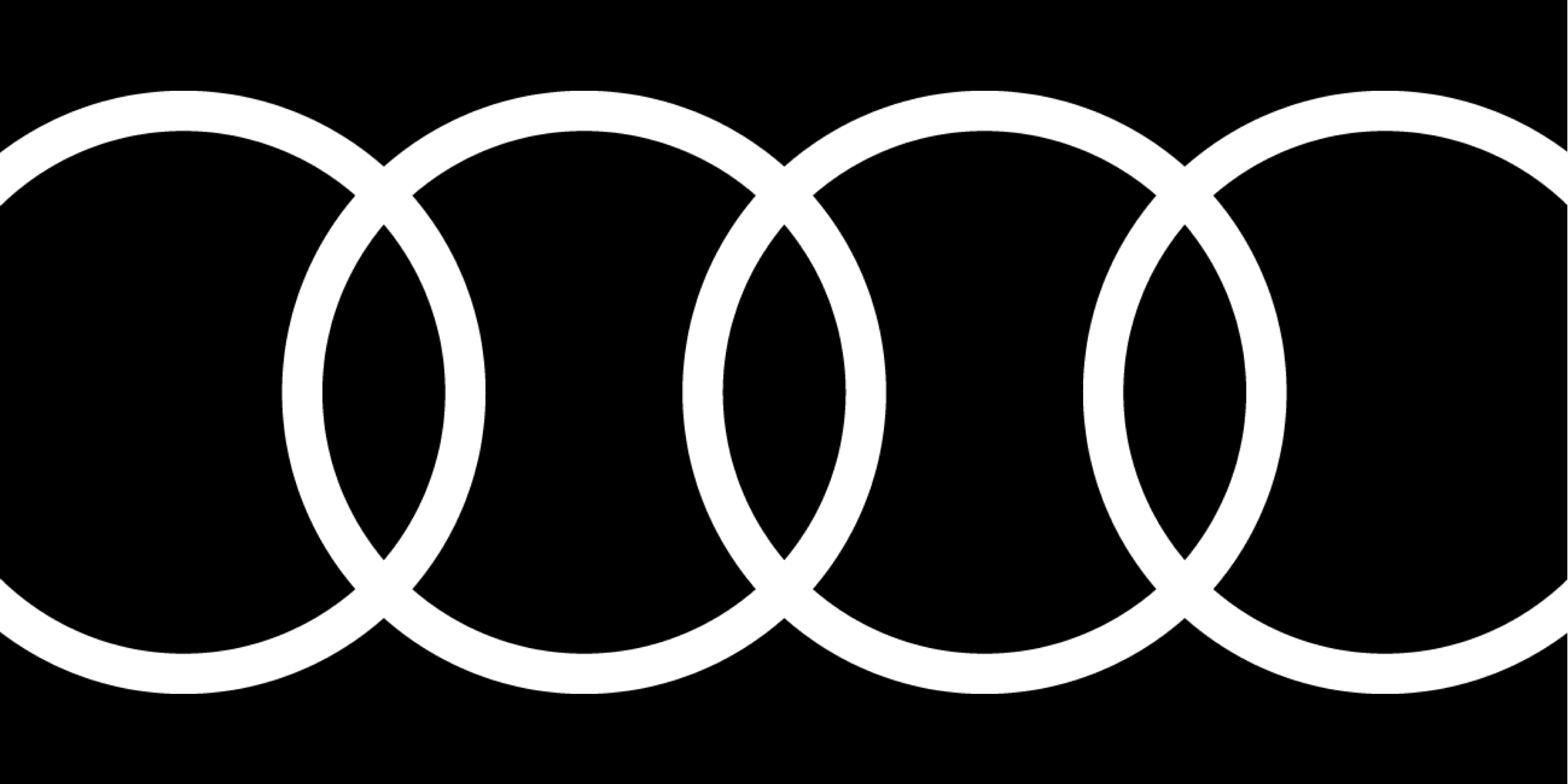 Audi Logo Black and White – Brands Logos