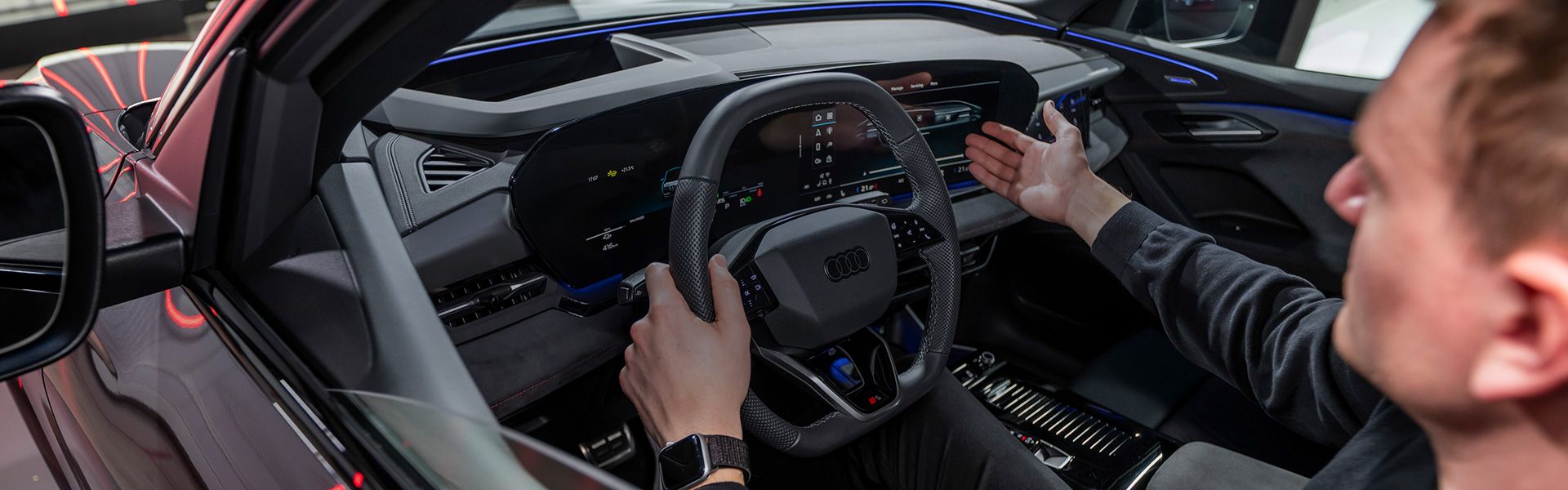 Audi Q6 e-tron Interieur