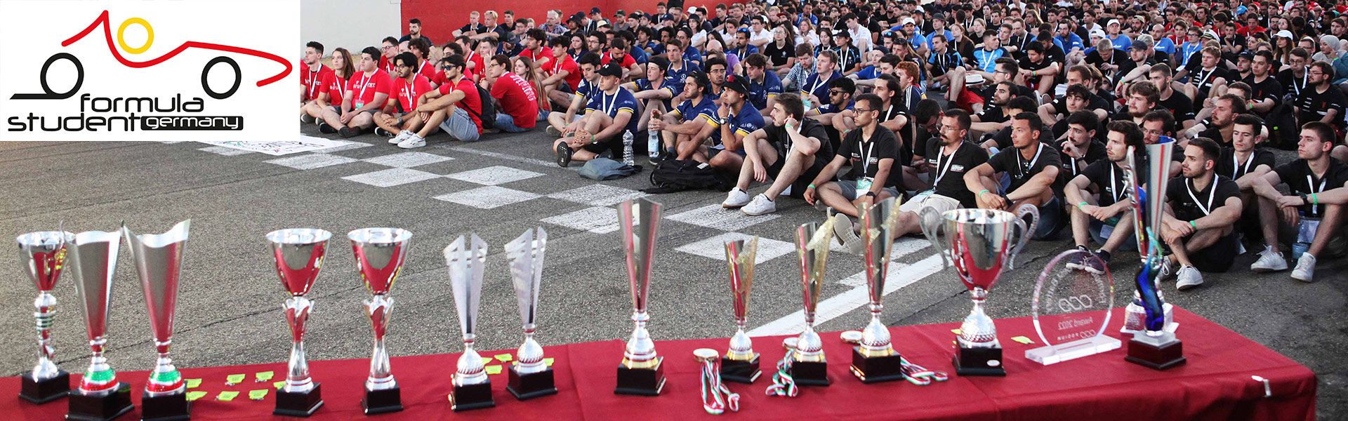 Participants of the Formula Student Germany at the award ceremony
