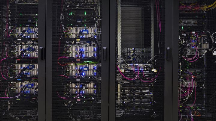 Picture of servers