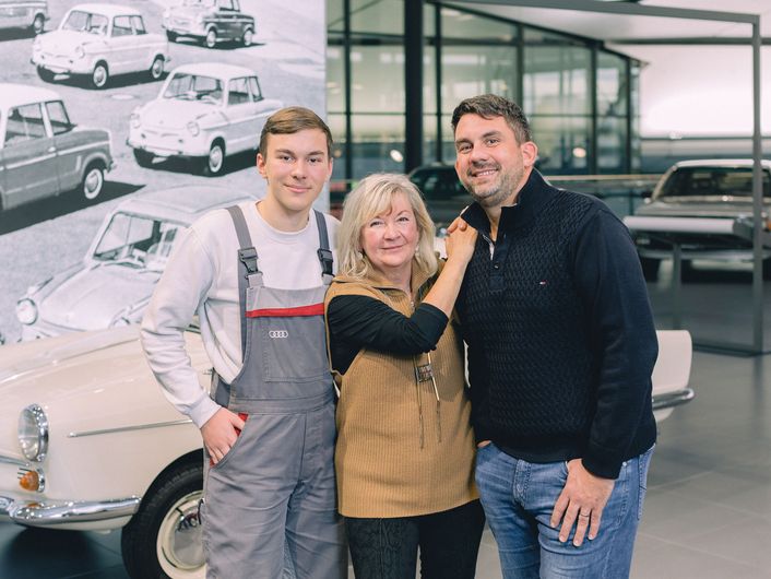 Six generations: Audi writes family history