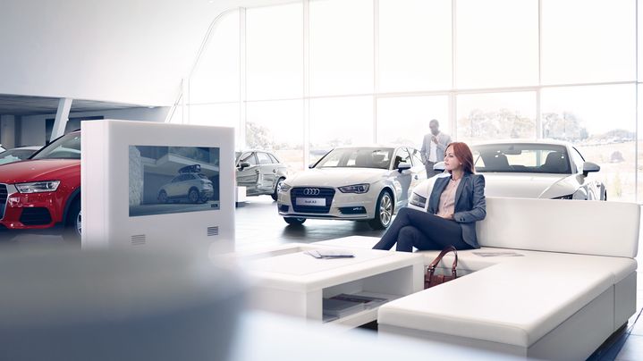 Arbeitswelt Audi Autohaus