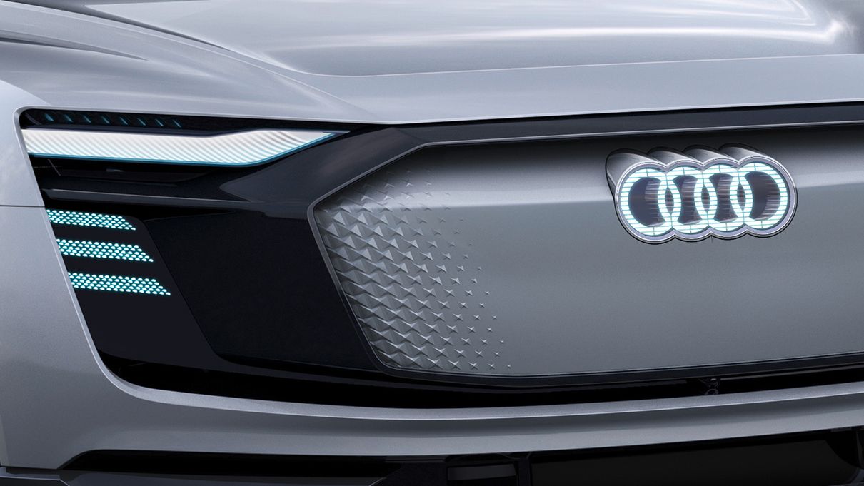 Lichtdesign des Audi e-tron Sportback concept