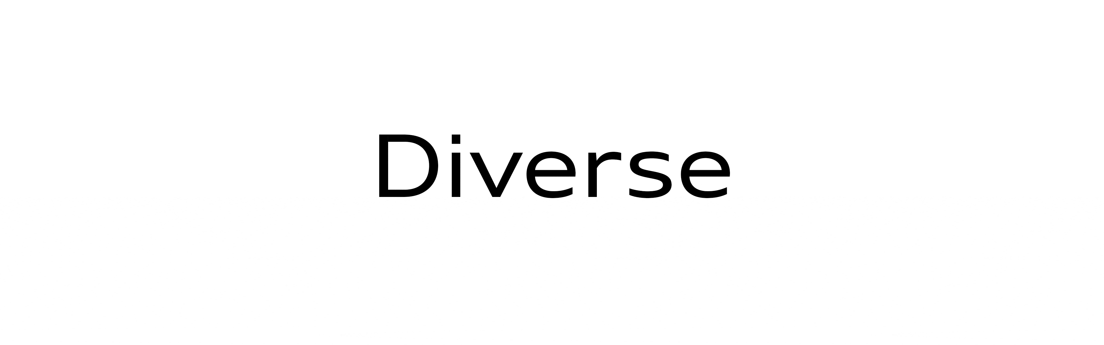 Diverse. Inclusive. International.