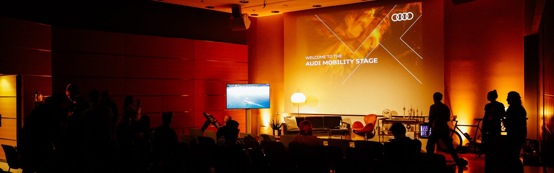 Audi Mobility Stage auf der Bits & Pretzels 2019