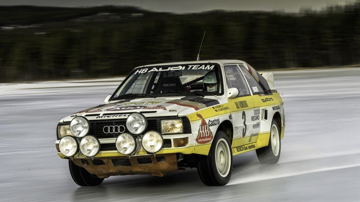 The "Ur-quattro" on icy offroad turf