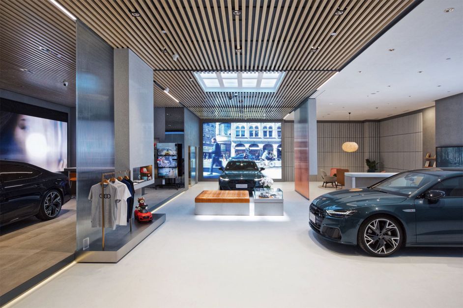 Audi showroom in China