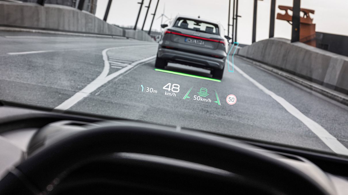 Head-up-Display, Audi Q4 e-tron 