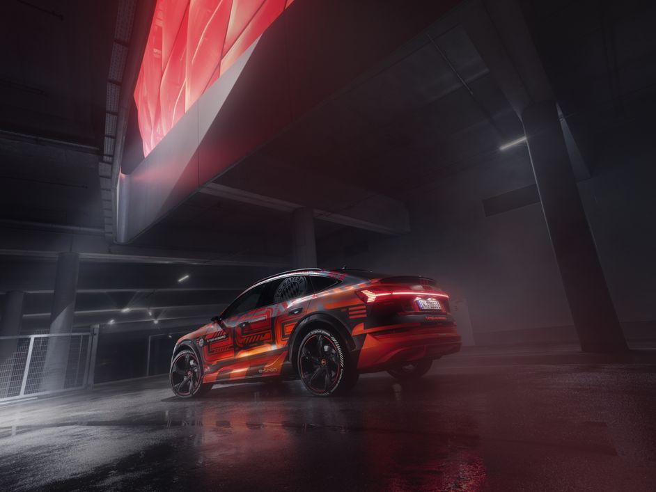 Audi e-tron triple 2020 Folierung