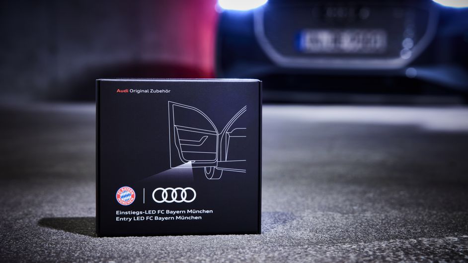 Original Audi Einstiegs-LED S-Logo für Fahrzeuge mit LED-Einstiegsleuchten  - Shop