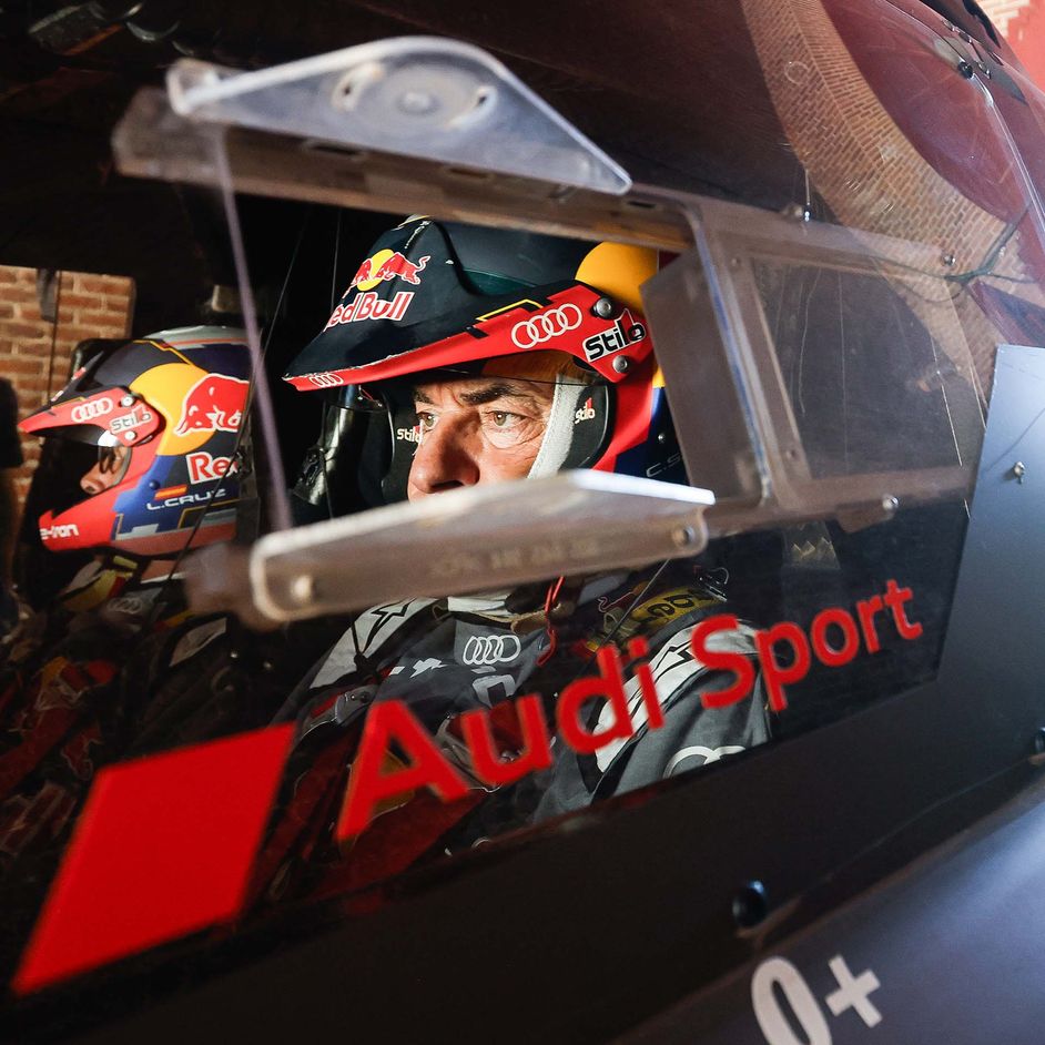 Audi RS Q e-tron, Carlos Sainz und Lucas Cruz