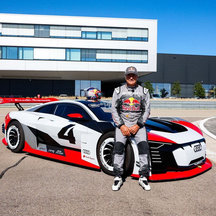 Audi e-tron Vision Gran Turismo, Carlos Sainz